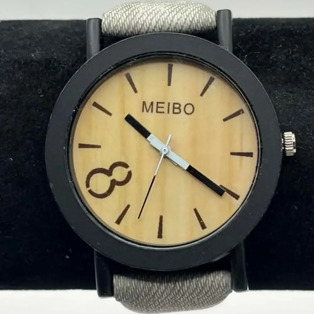 Black & Gray Meibo Men's Watch
